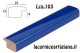 LCA.103 CORNICE 20X25 BOMBERINO AZZURRO LUCIDO CON VETRO