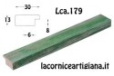 LCA.179 CORNICE 17,6X25 B5 VERDE SPAZZOLATO CON VETRO