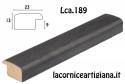 LCA.189 CORNICE 20X20 BOMBERINO GRIGIO SCURO OPACO CON VETRO