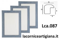 LCA.087 CORNICE 35X52 BOMBERINO BLU OPACO CON CRILEX