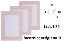 LCA.171 CORNICE SU MISURA PIATTINA AVORIO OPACO