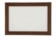 LCA.192 CORNICE 20X27 PIATTINA NOCE OPACO CON VETRO