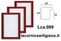 LCA.099 CORNICE 35,3X50 B3 BOMBERINO MOGANO OPACO CON CRILEX
