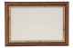 LCA.008 CORNICE 24X36 SAGOMATA NOCE FILO ORO CON VETRO