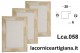 LCA.058 CORNICE SU MISURA PIATTINA ORO SPAZZOLATO