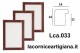 LCA.033 CORNICE 15X15 BOMBERINO BORDEAUX LUCIDO CON VETRO