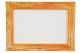 LCA.186 CORNICE 28X35 PIATTINA GIALLO SPAZZOLATO CON VETRO