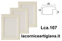 LCA.107 PORTAFOTO 18X24 BOMBERINO BIANCO LUCIDO DA TAVOLO