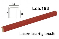 LCA.193 CORNICE 50x70 PIATTINA ROSSO OPACO CON CRILEX