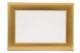 LCA.035 CORNICE 30X45 BOMBERINO ORO OPACO CON VETRO