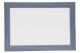 LCA.195 CORNICE 20X20 PIATTINA AZZURRO OPACO CON VETRO
