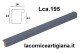 LCA.195 CORNICE 20X30 PIATTINA AZZURRO OPACO CON VETRO