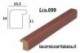 LCA.099 CORNICE 35,3X50 B3 BOMBERINO MOGANO OPACO CON CRILEX