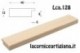 LCA.128 CORNICE 18X24 PIATTINA GREZZA "40" CON VETRO