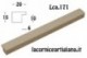 LCA.171 CORNICE 17,6X25 B5 PIATTINA AVORIO OPACO CON VETRO
