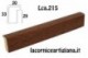 LCA.215 CORNICE 12X18 BATTENTE ALTO NOCE OPACO CON VETRO