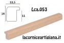 LCA.053 CORNICE 12X12 BOMBERINO NATURALE OPACO CON VETRO