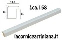 LCA.158 CORNICE 12X16 BOMBERINO BIANCO LUCIDO CON VETRO
