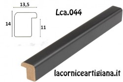 LCA.044 CORNICE 24X30 BOMBERINO NERO OPACO CON VETRO