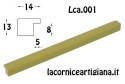 LCA.001 CORNICE 24X30 PIATTINA VERDE OPACO CON VETRO
