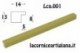 LCA.001 CORNICE 14,8X21 A5 PIATTINA VERDE OPACO CON VETRO