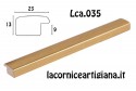LCA.035 CORNICE 17,6X25 B5 BOMBERINO ORO OPACO CON VETRO