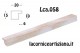 LCA.058 CORNICE 15X15 PIATTINA ORO SPAZZOLATO CON VETRO