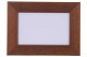 LCA.164 CORNICE 24X30 PIATTINA NOCE TARLATA CON VETRO