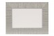 LCA.045 CORNICE 24X30 PIATTINA ARGENTO OPACO CON VETRO