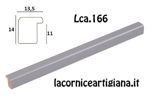 LCA.166 CORNICE 21X29,7 A4 BOMBERINO METAL OPACO CON VETRO
