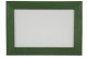 LCA.097 CORNICE 15X20 PIATTINA VERDE OPACO CON VETRO