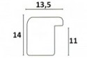 Asta da 13,5 mm